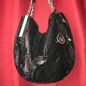 Michael Kors Black Shoulder Bag - $35